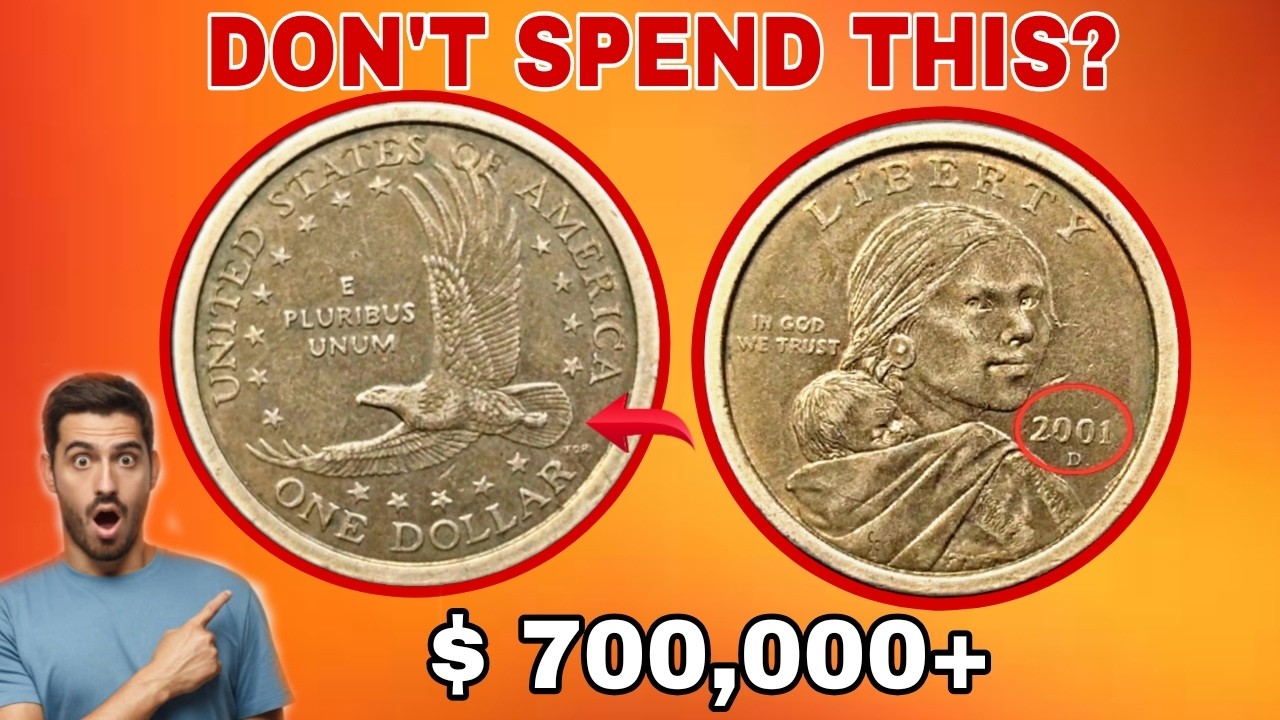 Is Your 2001-D Sacagawea Dollar Worth MORE Than $1? Rare Errors & Hidden Value Revealed!