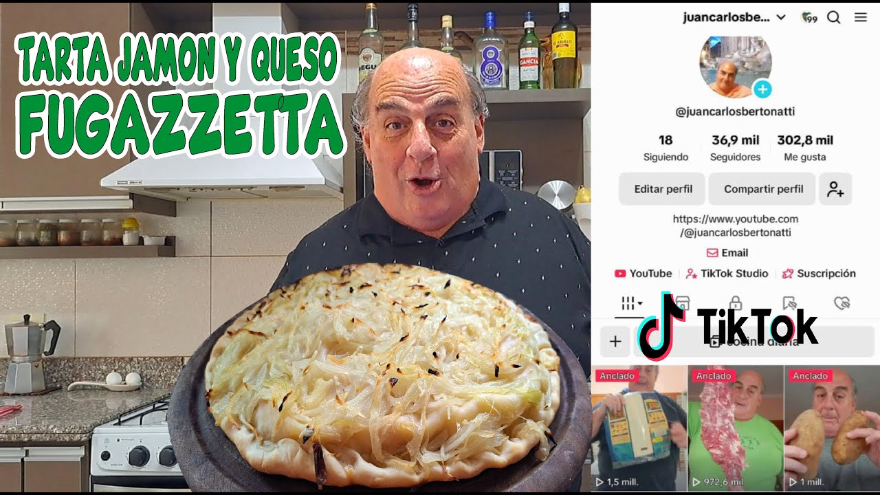 Tarta Jamón y Queso FUGAZZETTA .!!!