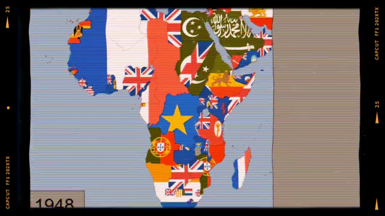 africa map 2020 vs 1948 vs 1896 vs 1866
