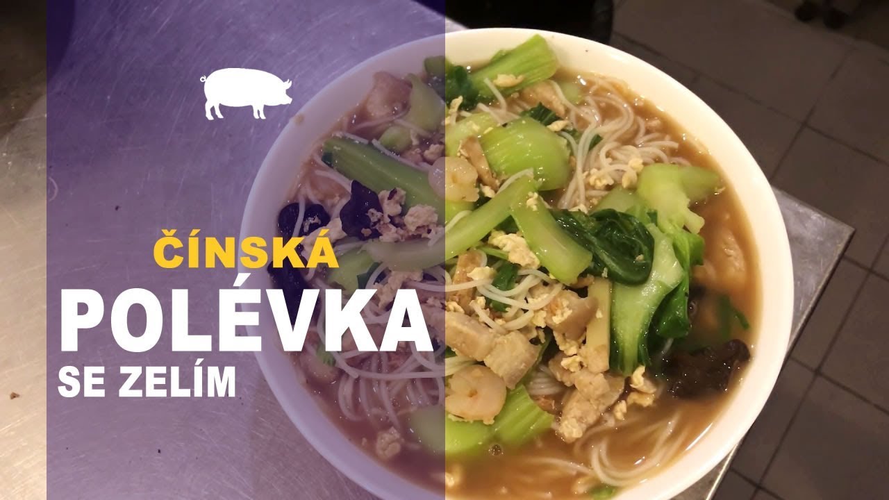 Čínská polévka se zelím