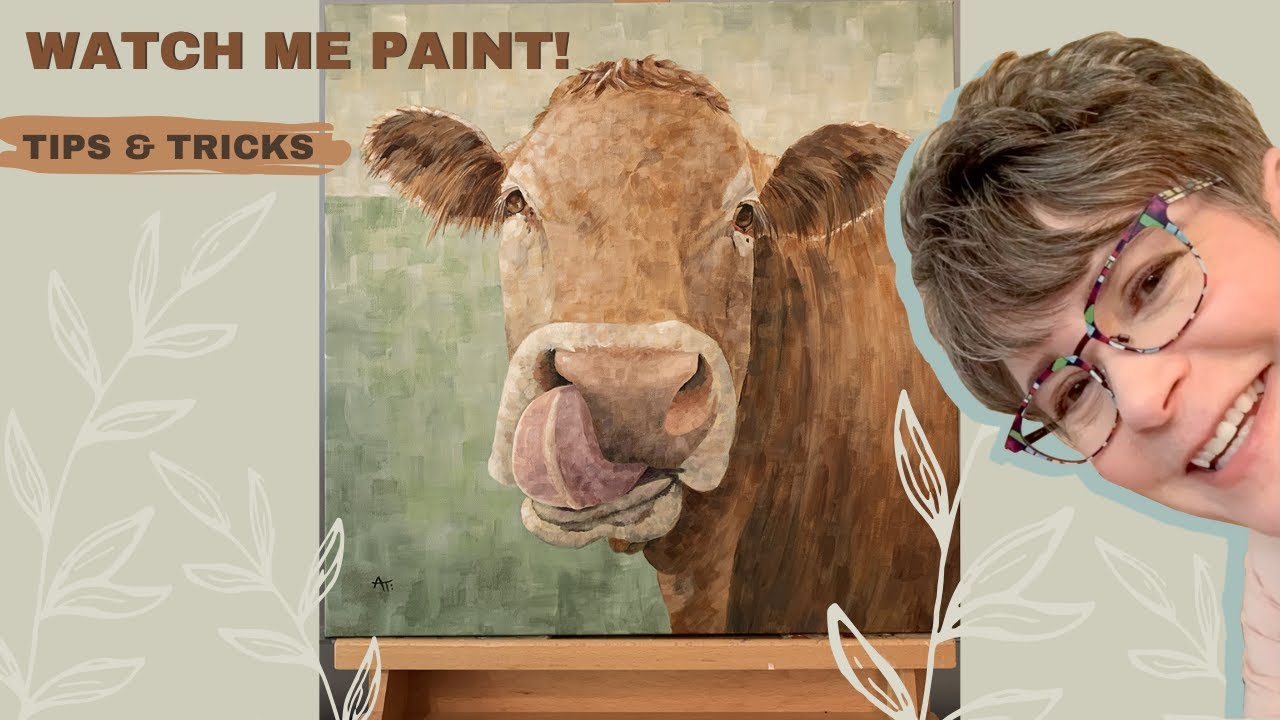 ART PAINTING PROCESS! - Tips and Tricks on How I Paint | By: Annie Troe
