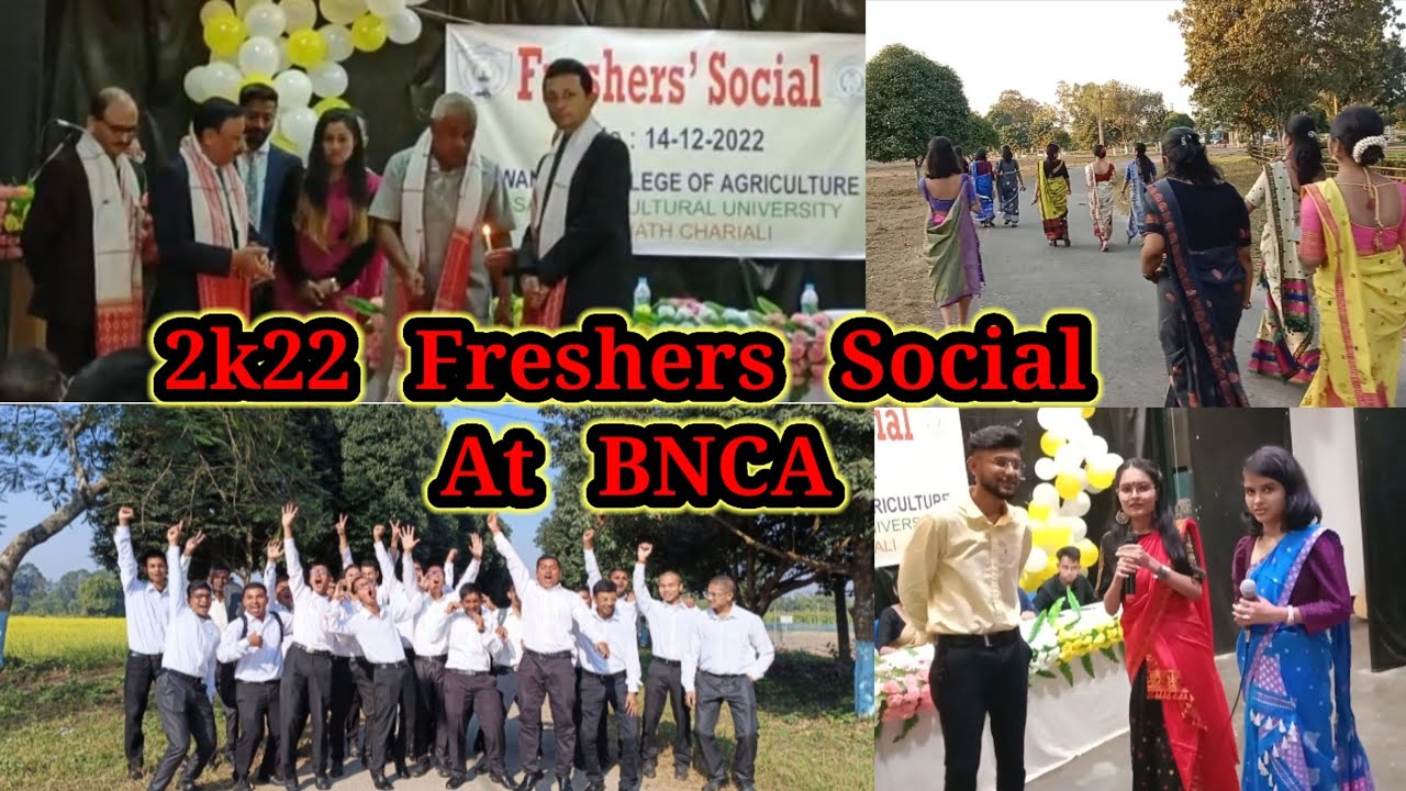 BNCA freshers Social programme 2k22