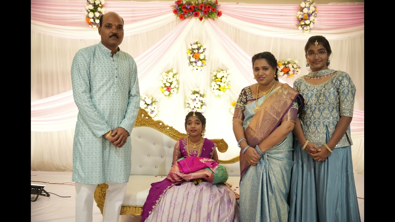 Tanvi Saree function New
