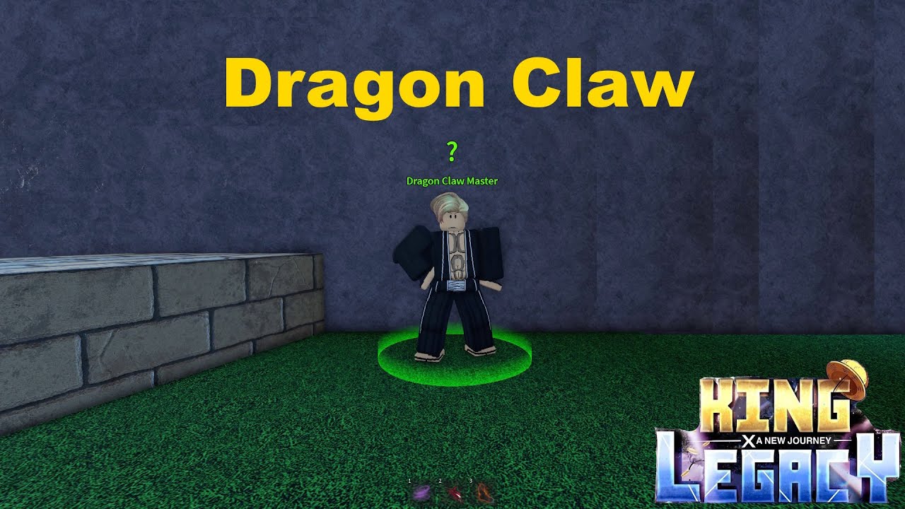 How To Get Dragon Claw in King Legacy | Dragon Claw Fighting Style