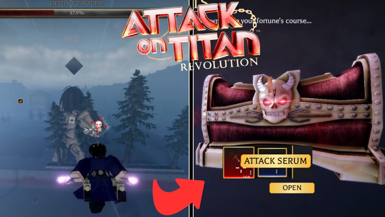 Thử Mở 100 Hòm Thử Vận May Lấy Huyết Thanh In AOT REVOLUTION #End | Roblox