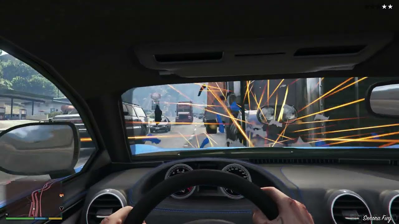 GTA 5 100 Tons Super Car Rampage #22 HD Grand Theft Auto 5