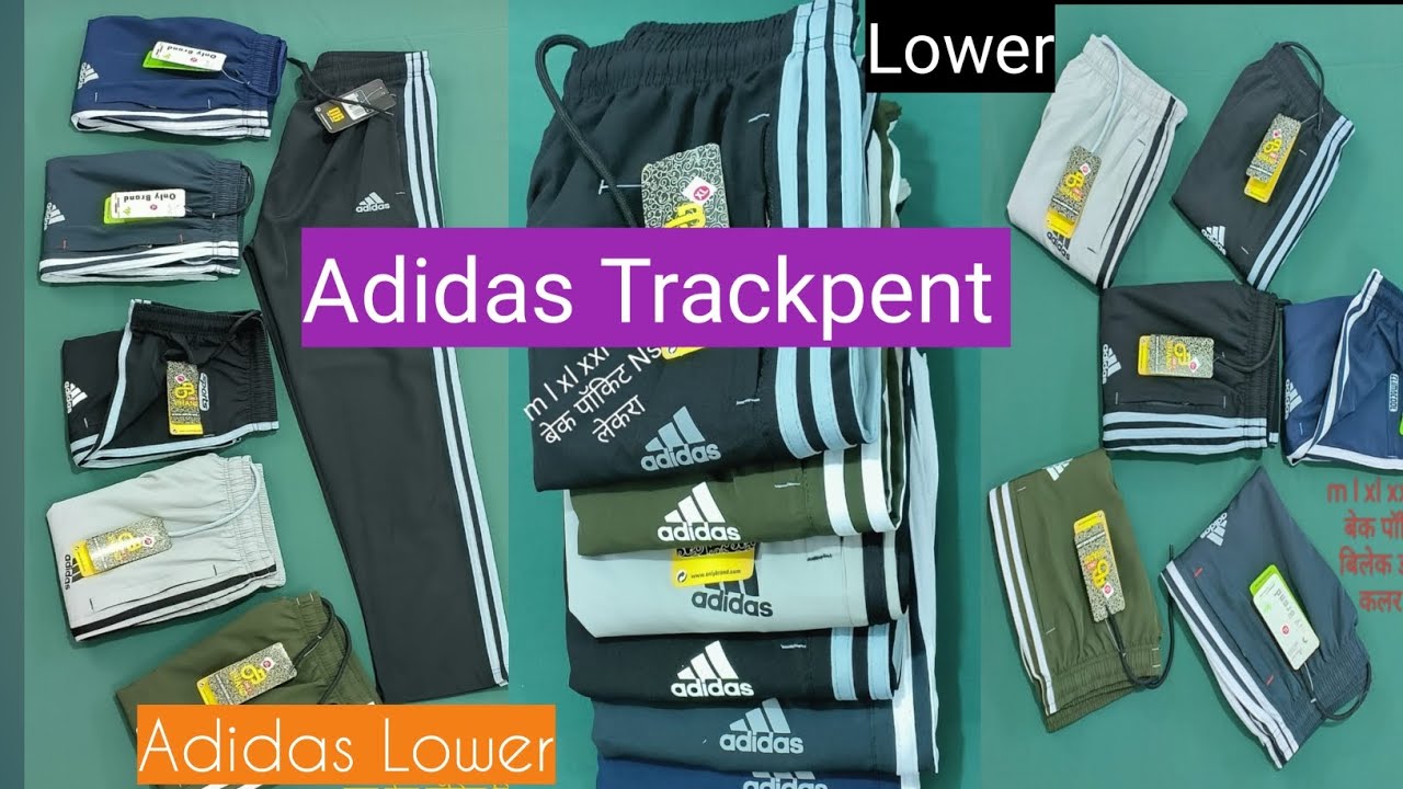 Adidas Trackpent best quality Lowers🔥3 Patti Lower🔥jaldi order kar