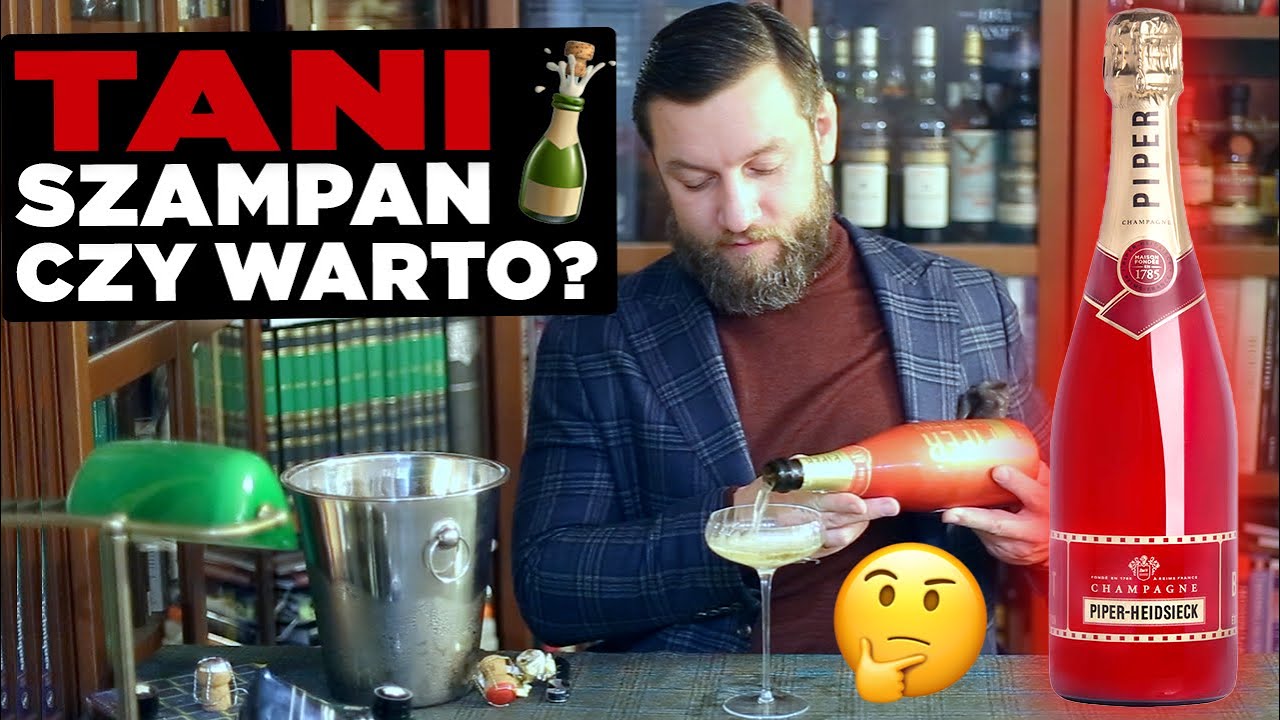 Prawdziwy SZAMPAN za 99zł? Ulubiona marka Marilyn Monroe i Marii Antoniny! Test Piper-Heidsieck Brut