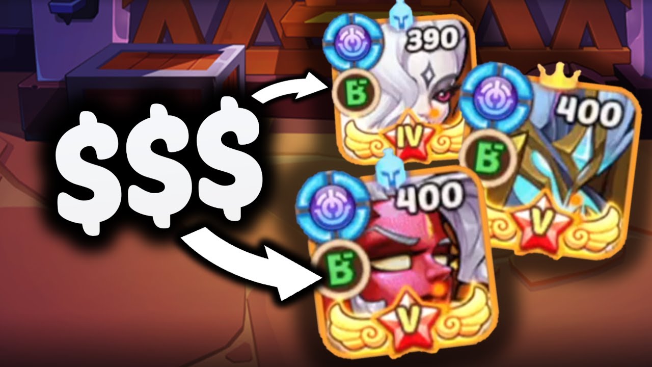 Я купил своему зрителю все это в IDLE HEROES