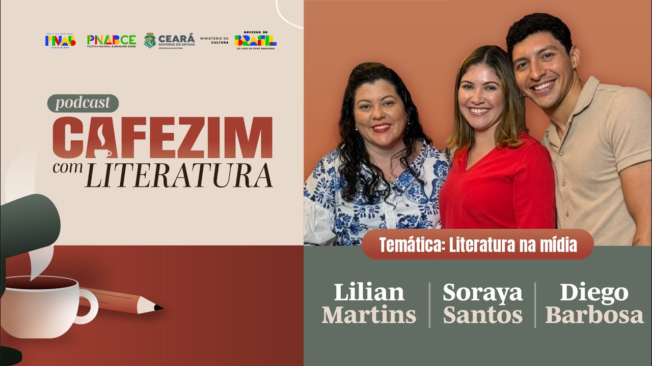 EP. 08 Cafezim com literatura- Jornalistas
