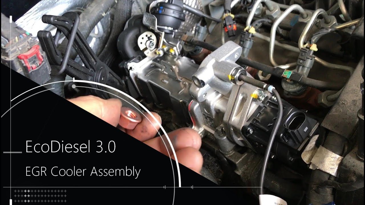 EcoDiesel 3.0 EGR Cooler Replacement Ram Jeep