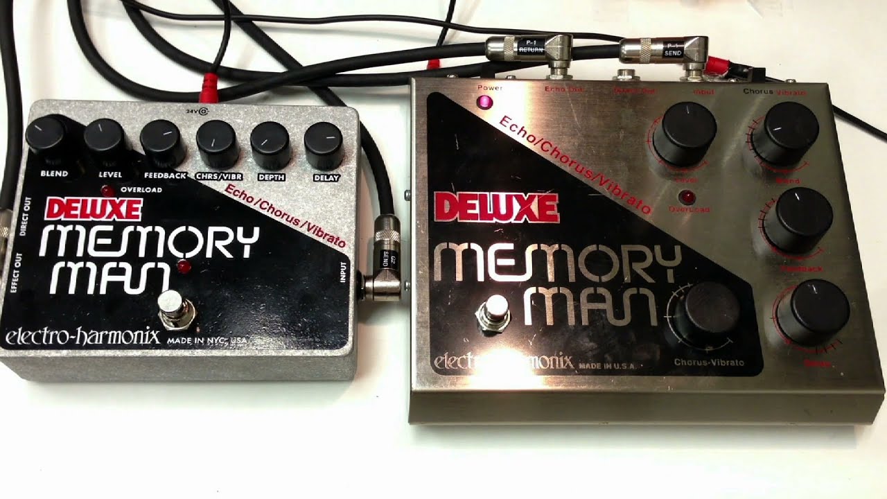 Electro Harmonix Deluxe Memory Man XO vs Deluxe Memory Man Big Box Classic