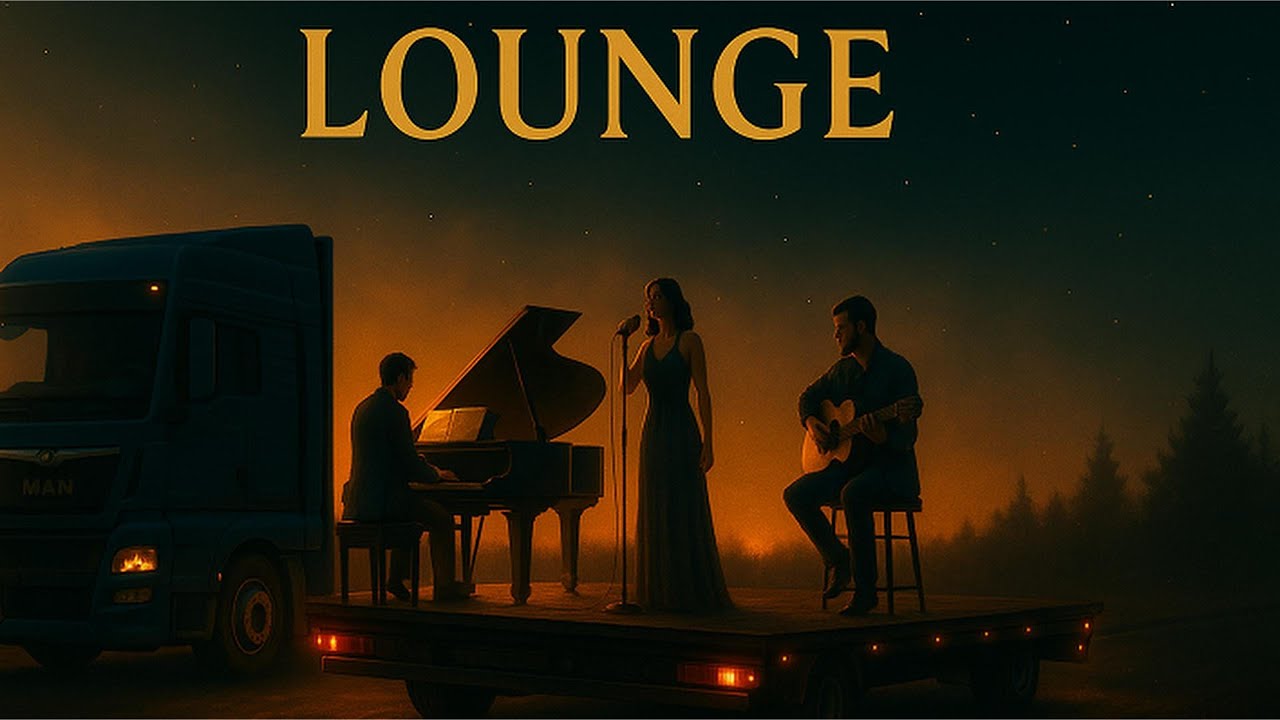 Lounge Music • Night Drive POV • 4K 60FPS