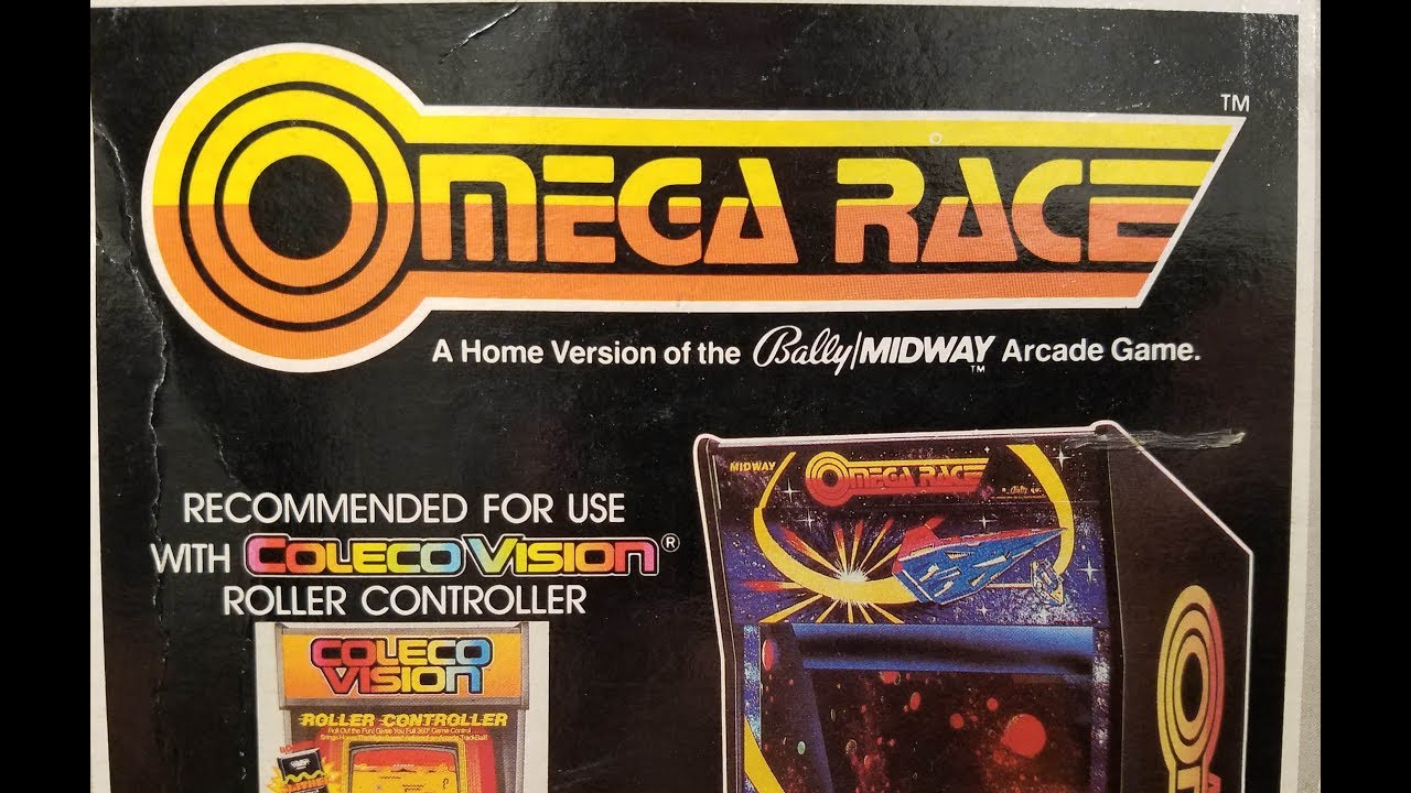 Classic Game Room - OMEGA RACE review for Colecovision