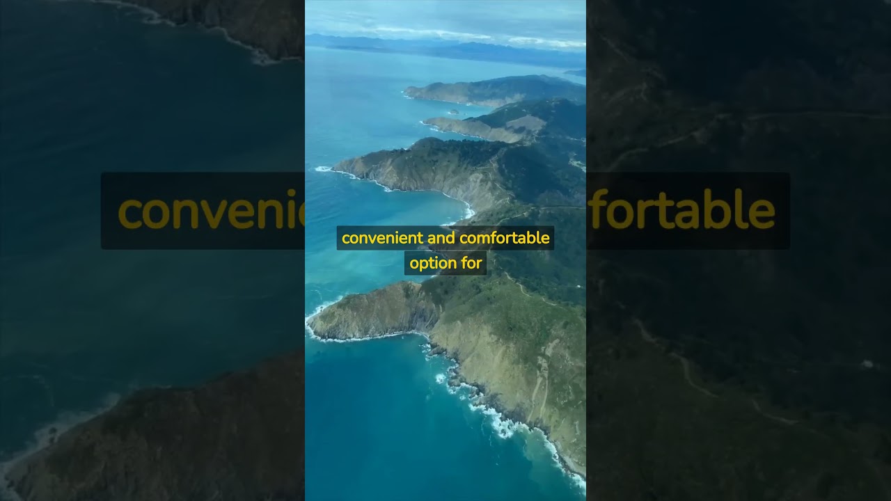 Sounds Air, Alternative way to Visiting South Island from Wellington #shorts #wellington #picton