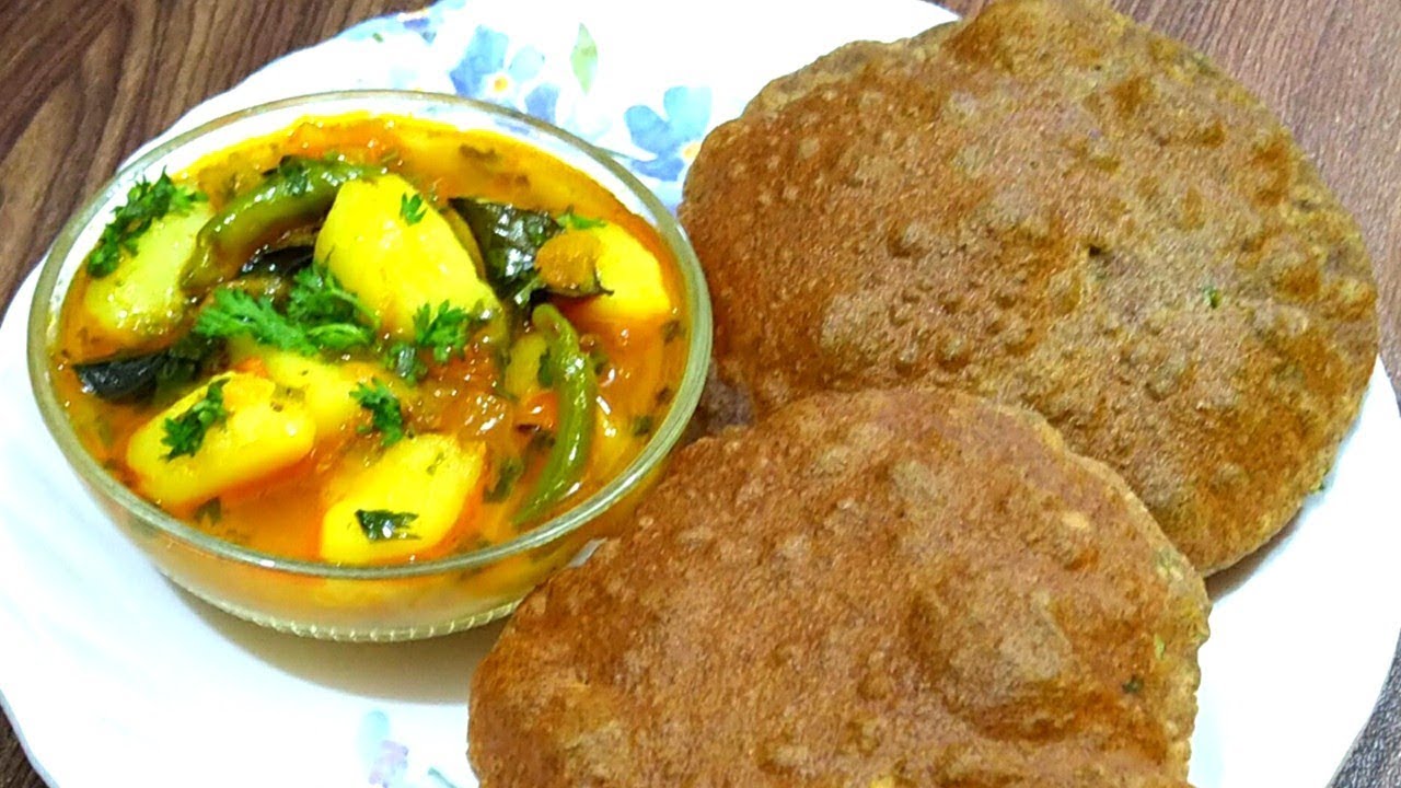 व्रत वाली आलू पूरी नवरात्रि पर | Vrat Ki Aloo Puri | Navratri Vrat Aloo Puri