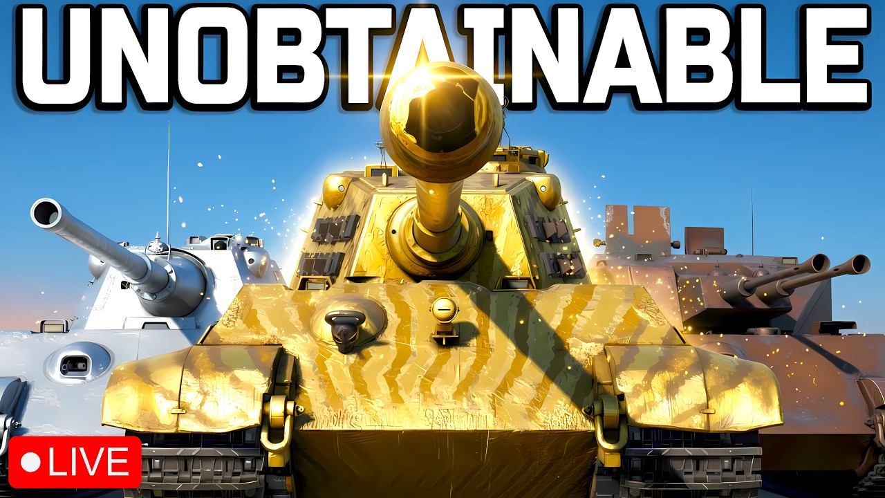 🔴 The RAREST Tanks in War Thunder (You can't get them)