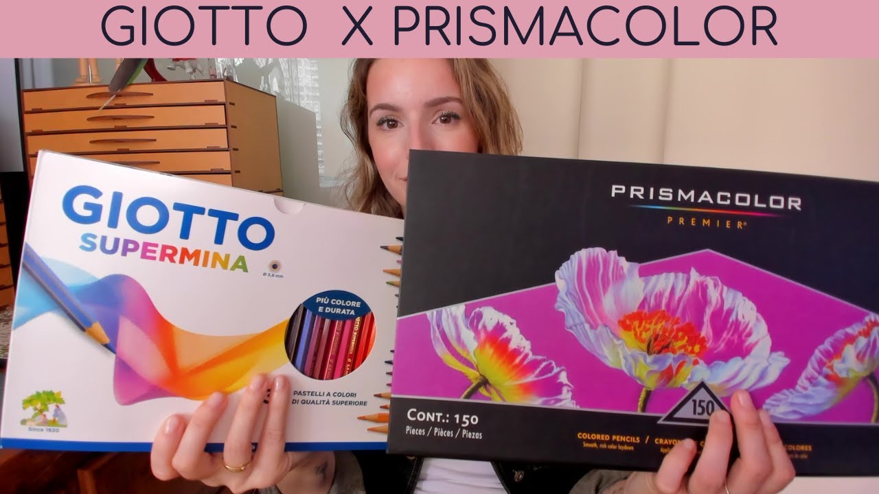 Giotto vs Prismacolor | Comparação