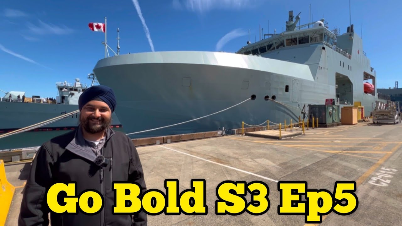 Inside the Canadian Navy’s Harry DeWolf class Arctic and Offshore Patrol Vessels! | Go Bold S3 Ep5