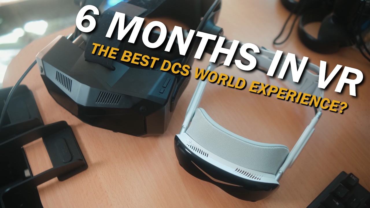The Best way to play DCS World? | 6 Month Pimax VR Experience