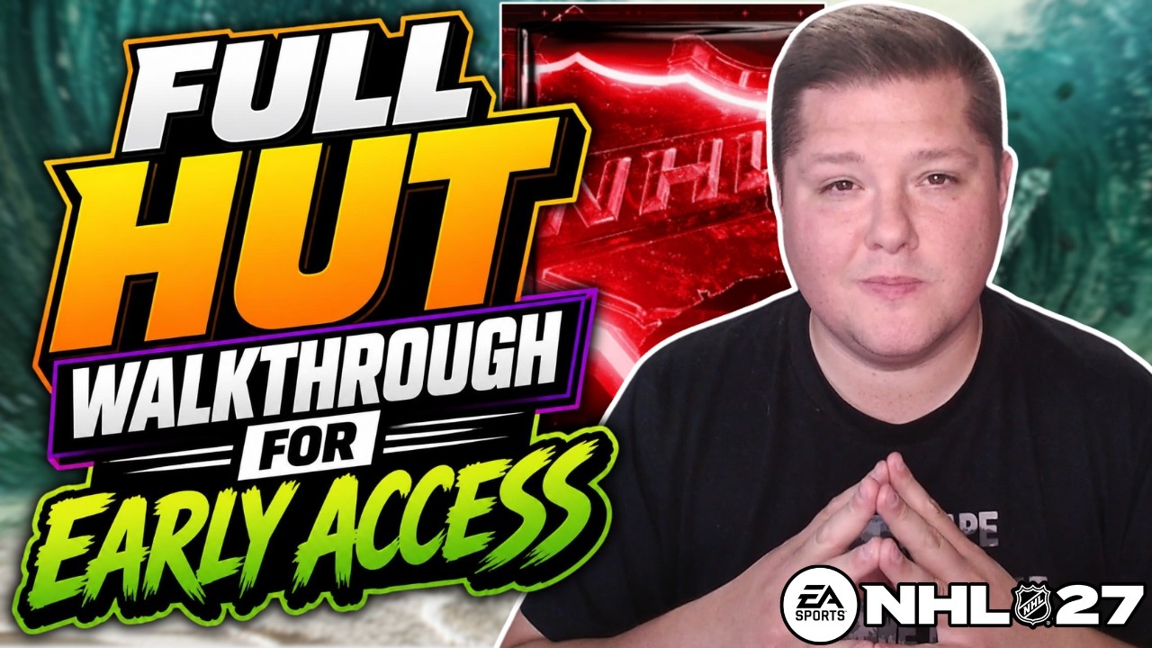 COMPLETE NHL 27 HUT WALKTHROUGH (Sets, Packs, Icons, XP etc)