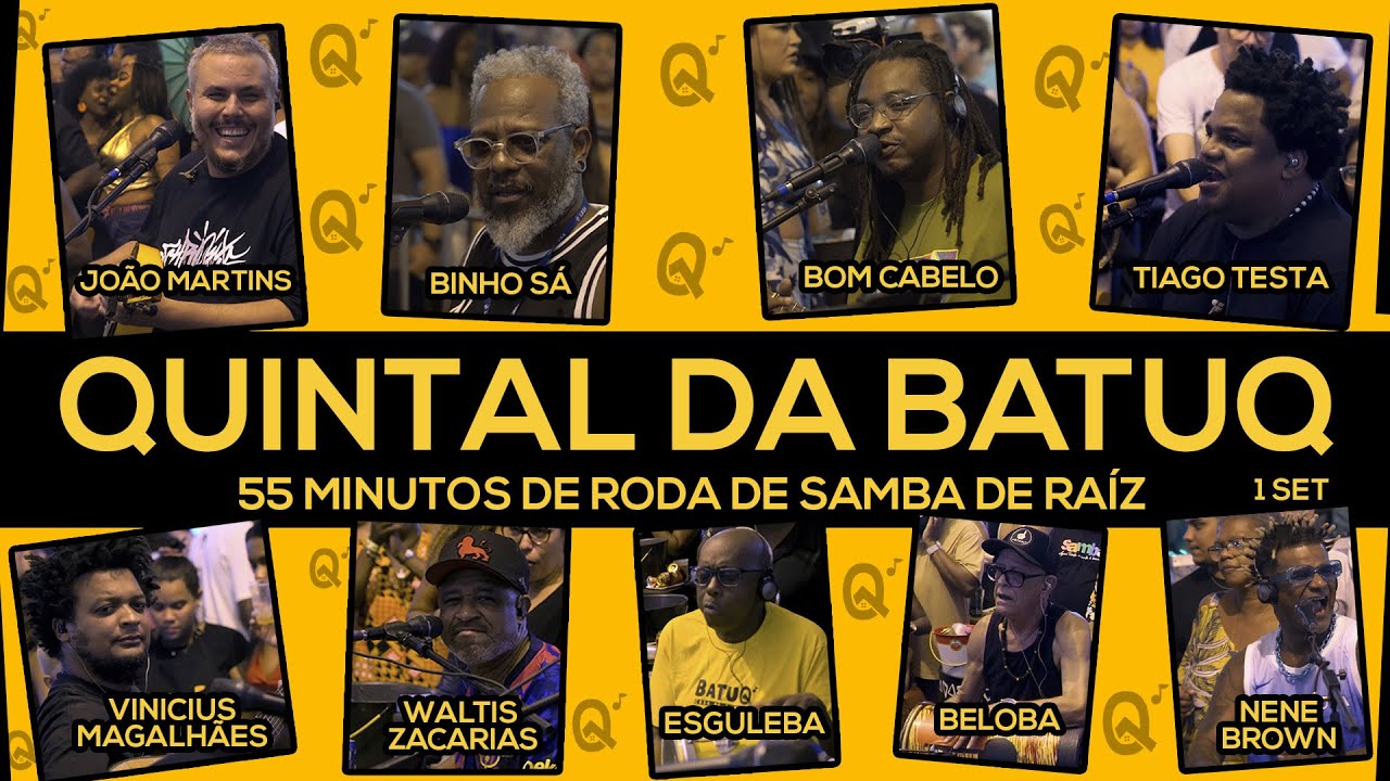 Quintal da BatuQ - 55 Minutos de Roda de Samba de Raiz (Ao Vivo) - Primeiro Set