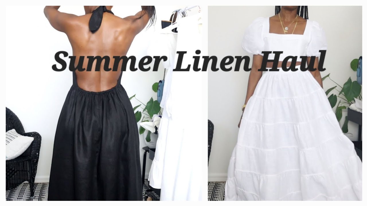 Summer Linen Clothing Haul | Summer Dresses! | Holiday Looks!!
