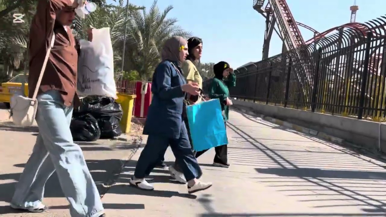 الجزء الثالث/تجوال في متنزة الزوراء/  Part Three/A Tour of Al-Zawraa Park