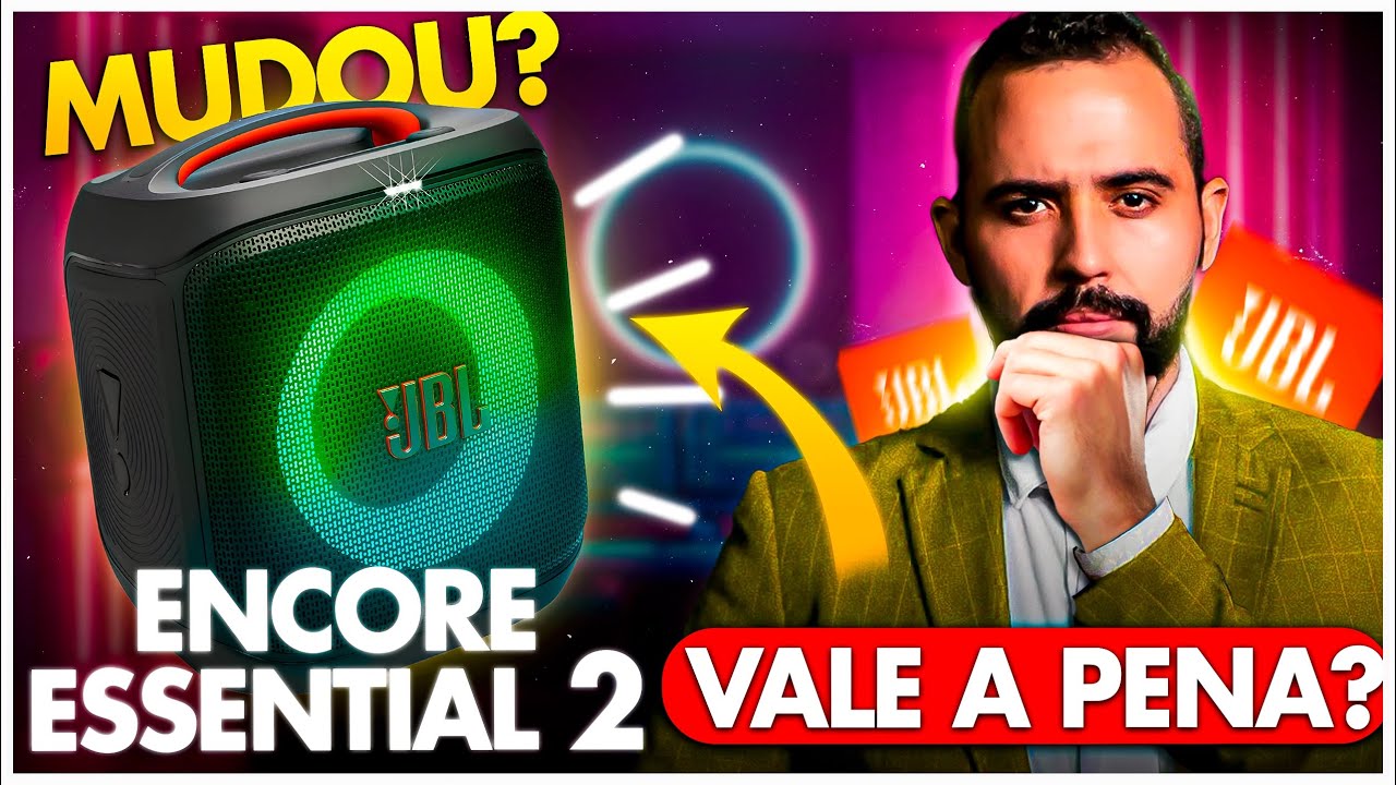 LANÇAMENTO! JBL ENCORE ESSENTIAL 2: O QUE MUDOU? VALE A PENA? (UNBOXING e ANÁLISE COMPLETA)