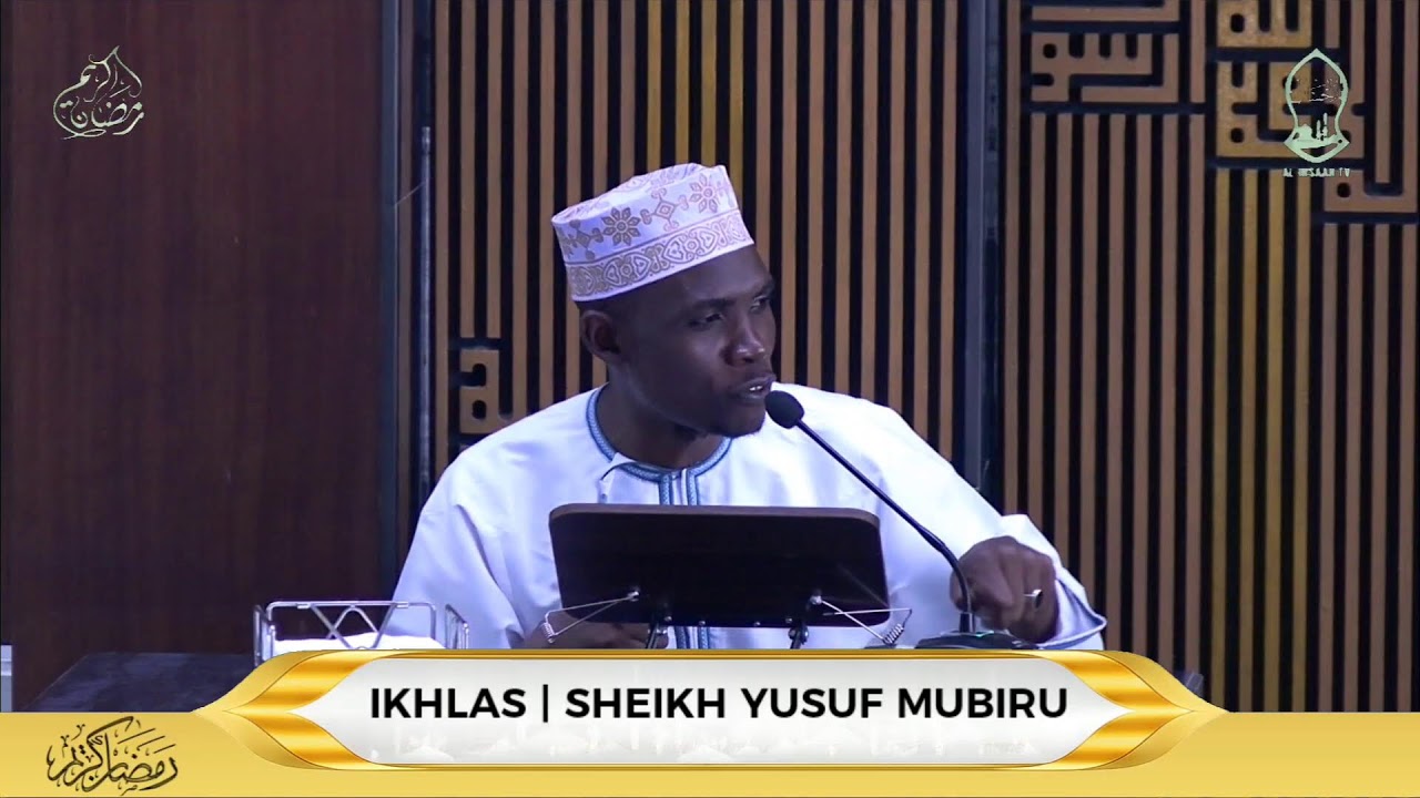IKHLAS | SHEIKH YUSUF MUBIRU | MASJID SHARIFF ALI GANJONI