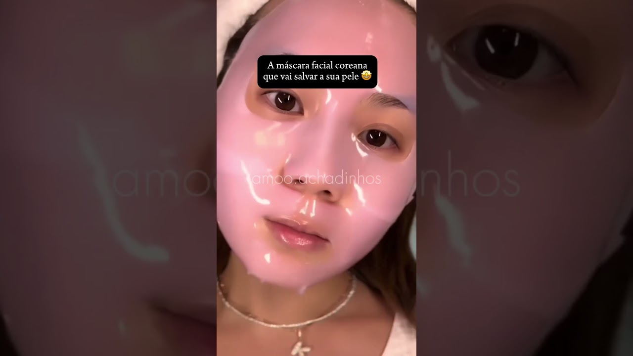 M&aacute;scara coreana que vai salvar a sua pele ✨#dicas #shopee #beleza #cosmetics #skincare #makeup