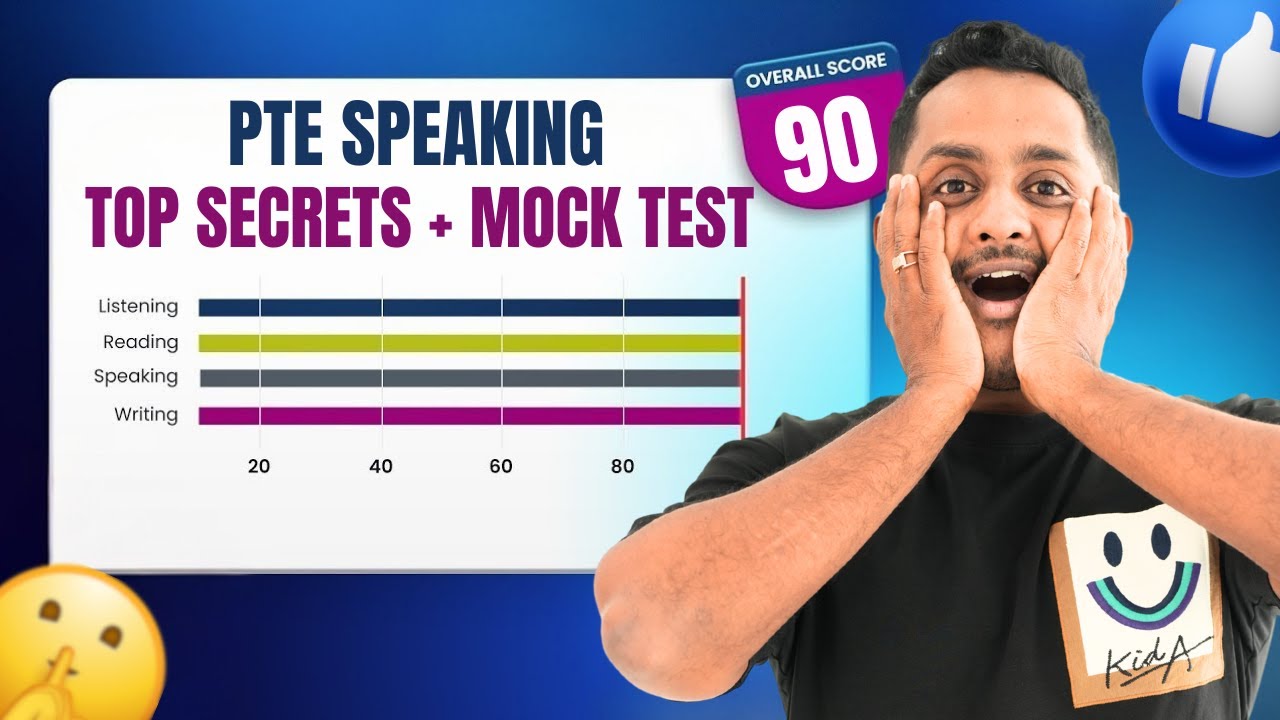 PTE Speaking: Top Secrets They Don’t Tell You (90/90 Mock Test)