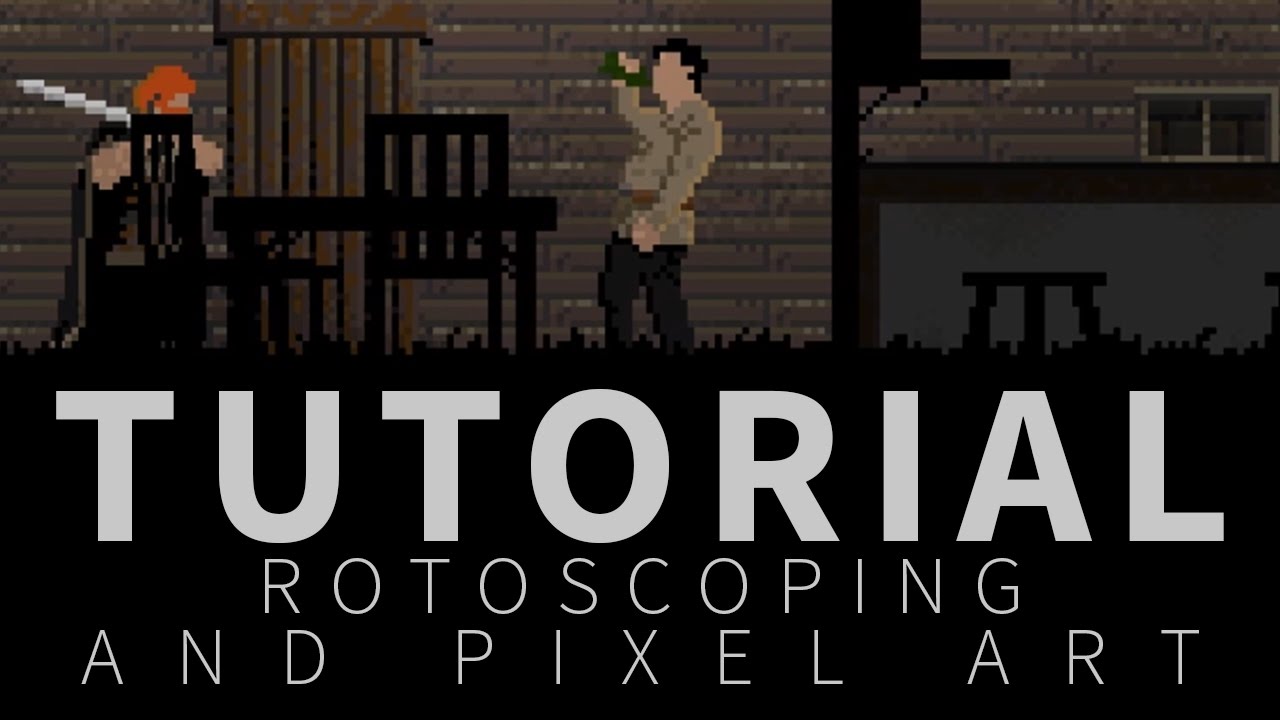 Rotoscoping and pixel art - Tutorial