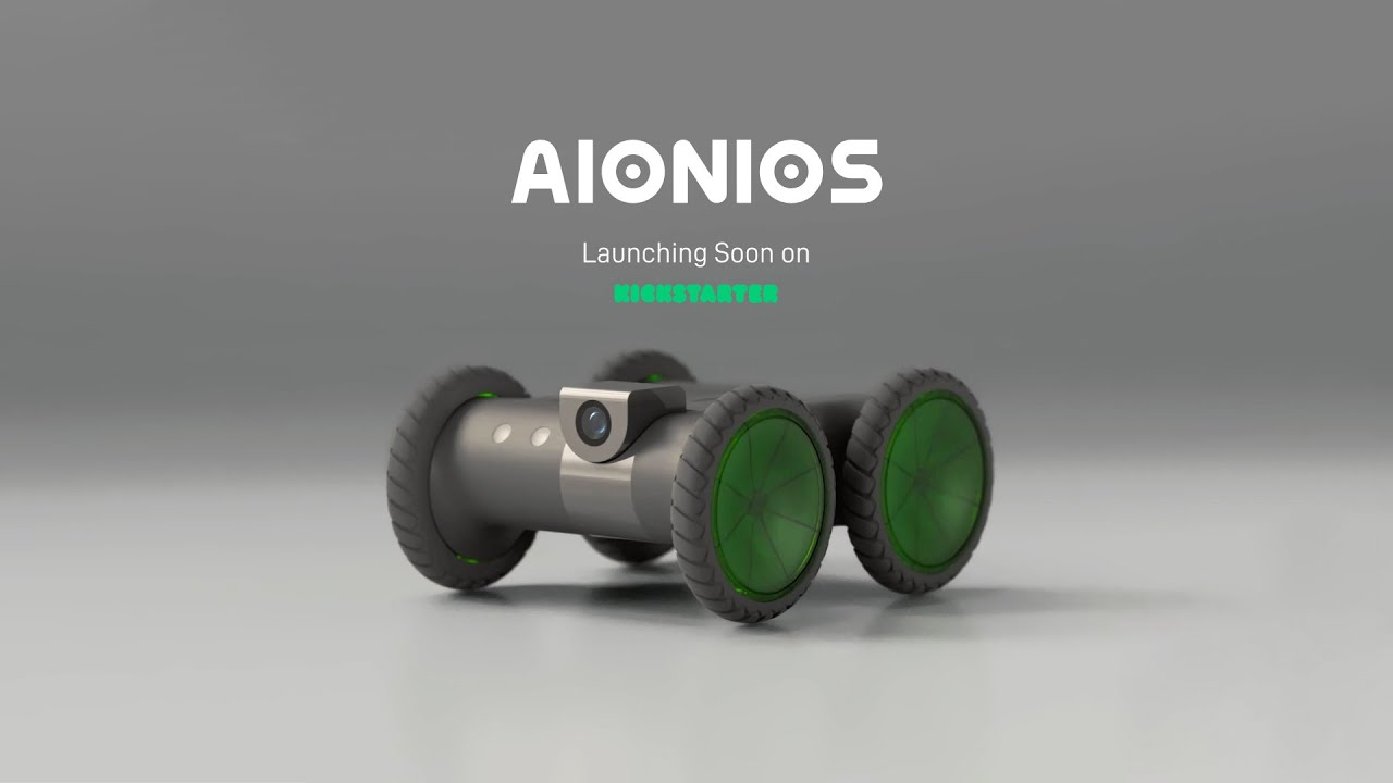Aionios ata05 Humanized Teleoperated Robot Design Engineered by TOALL Design