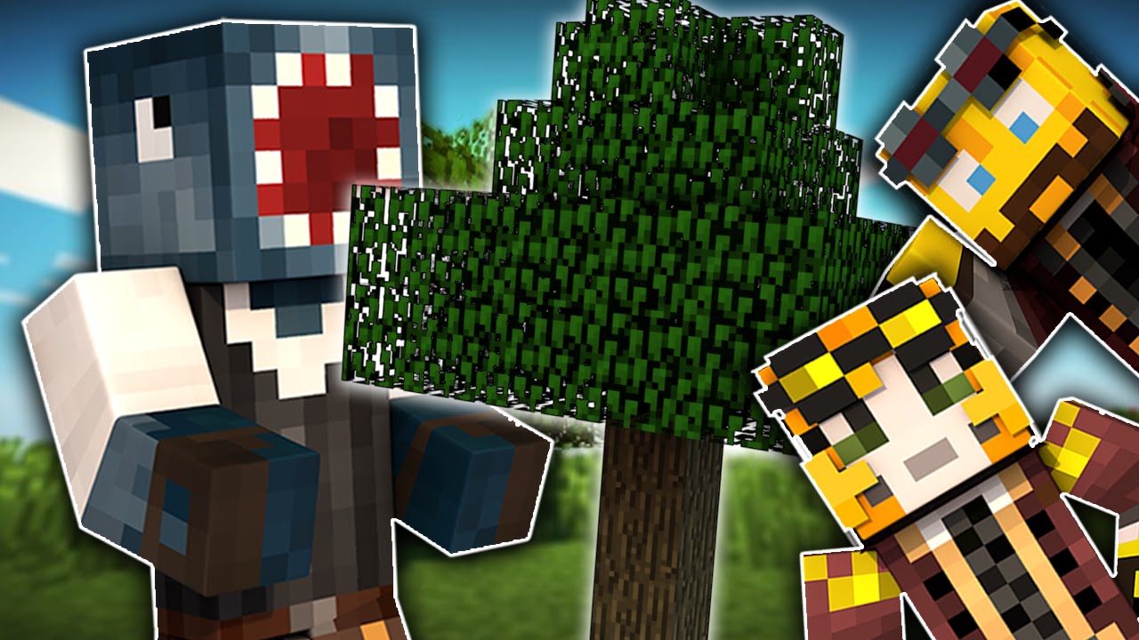Minecraft - TIME TRAVELLERS! - MY FIRST TREE! #5 W/Stamps & Ash!