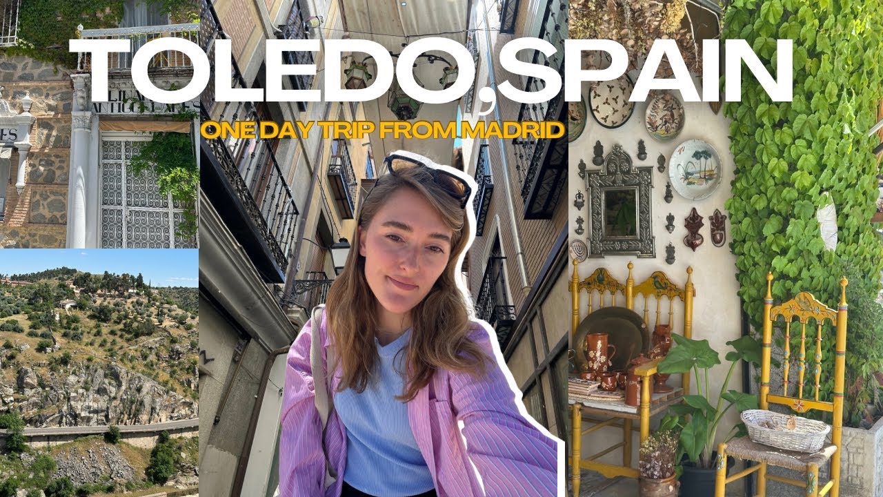 One Day Trip to Toledo from Madrid | Solo Travel Guide| Free ticket from Madrid