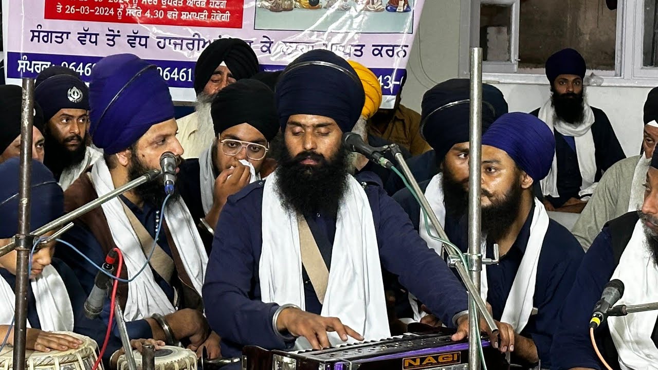 Bhai Pritpal Singh Ji - Akj Anandpur Sahib Hola Mohalla Rainsabai 2024 - ਗੁਲੇ ਹੋਲੀ ਬਬਾਗ਼ੇ ਦਹਰ ਬੂ ਕਰਦ