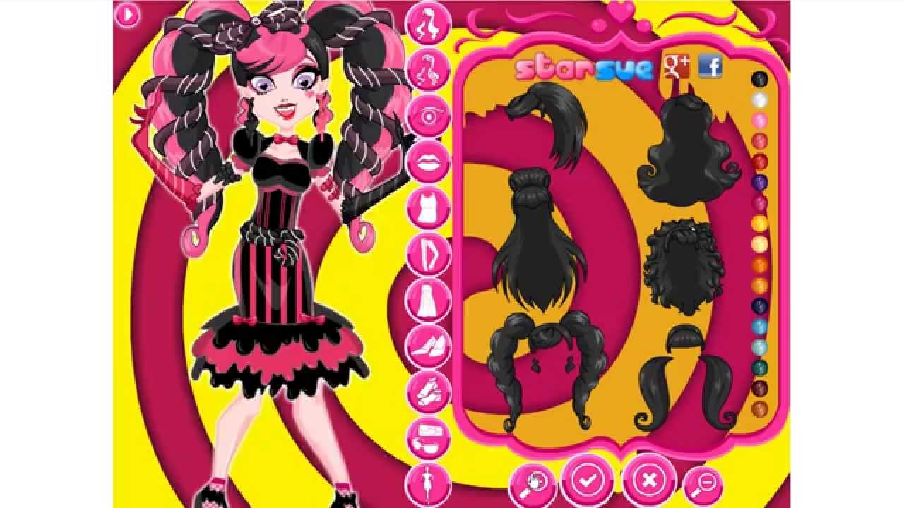 Sweet Screams Draculaura Game - First Look!