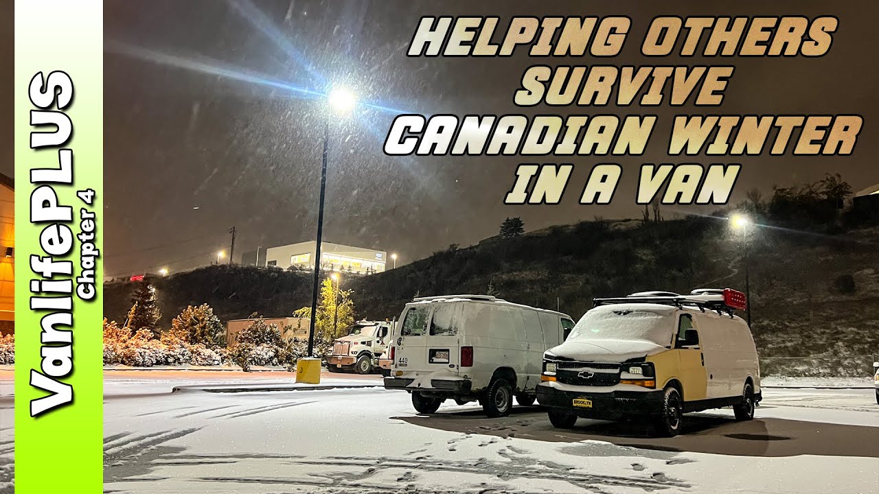 How to Help Others Survive Canadian Winter in a Van