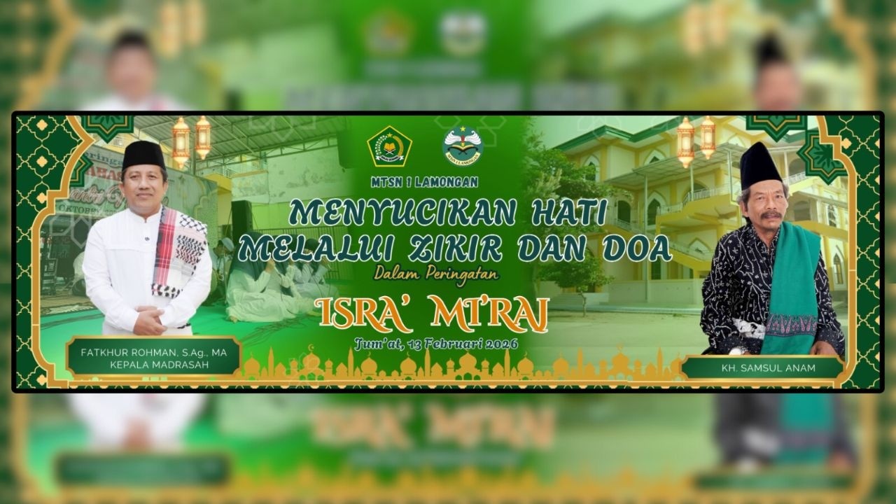 Isra' Mi'roj, Do'a Bersama Kelas IX dan Menyongsong Bulan Suci Ramadhan 1447 H. / 2026 M.