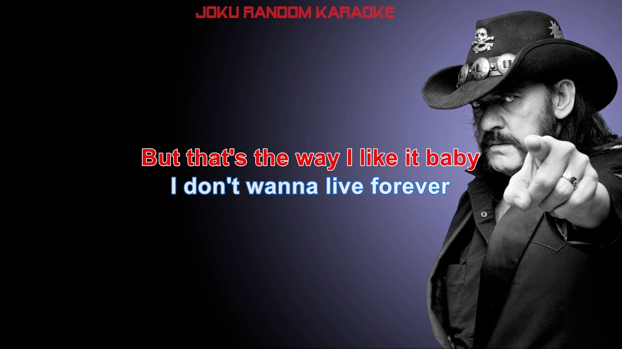 Motörhead - Ace Of Spades [Karaoke]
