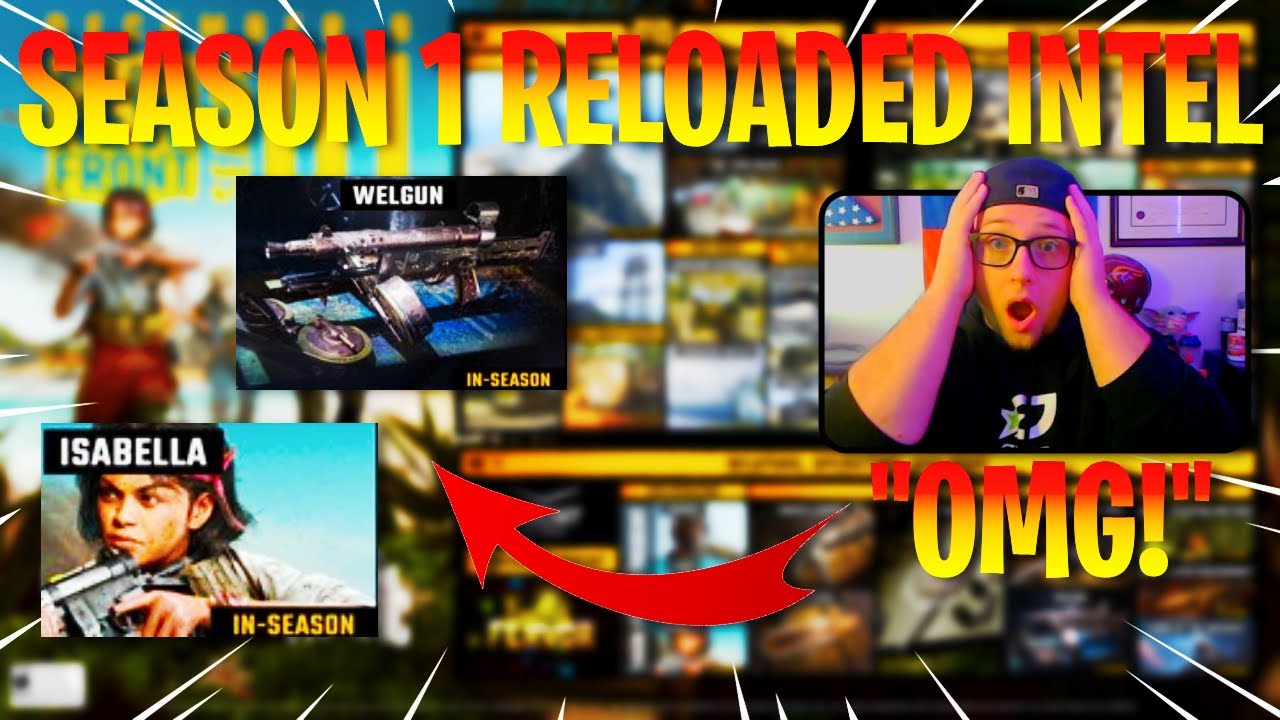 VANGUARD AND WARZONE SEASON 1 RELOADED UPDATE! NEW WEAPONS (WELGUN), OPERATOR, AND MORE 😱