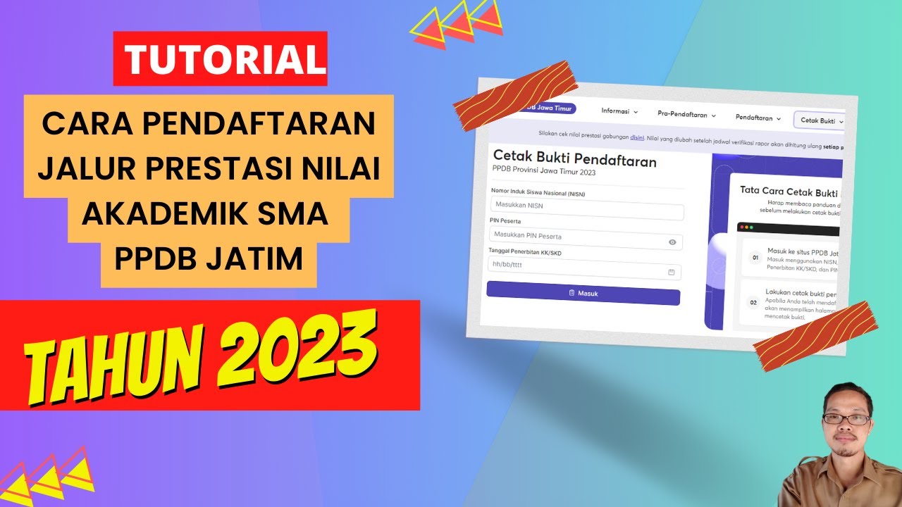 Cara Pendaftaran PPDB Jatim 2023 Jalur Prestasi Nilai Akademik SMA