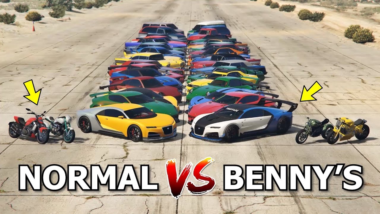 GTA 5 ONLINE - NORMAL VS BENNY'S CUSTOM (WHICH IS BEST?)