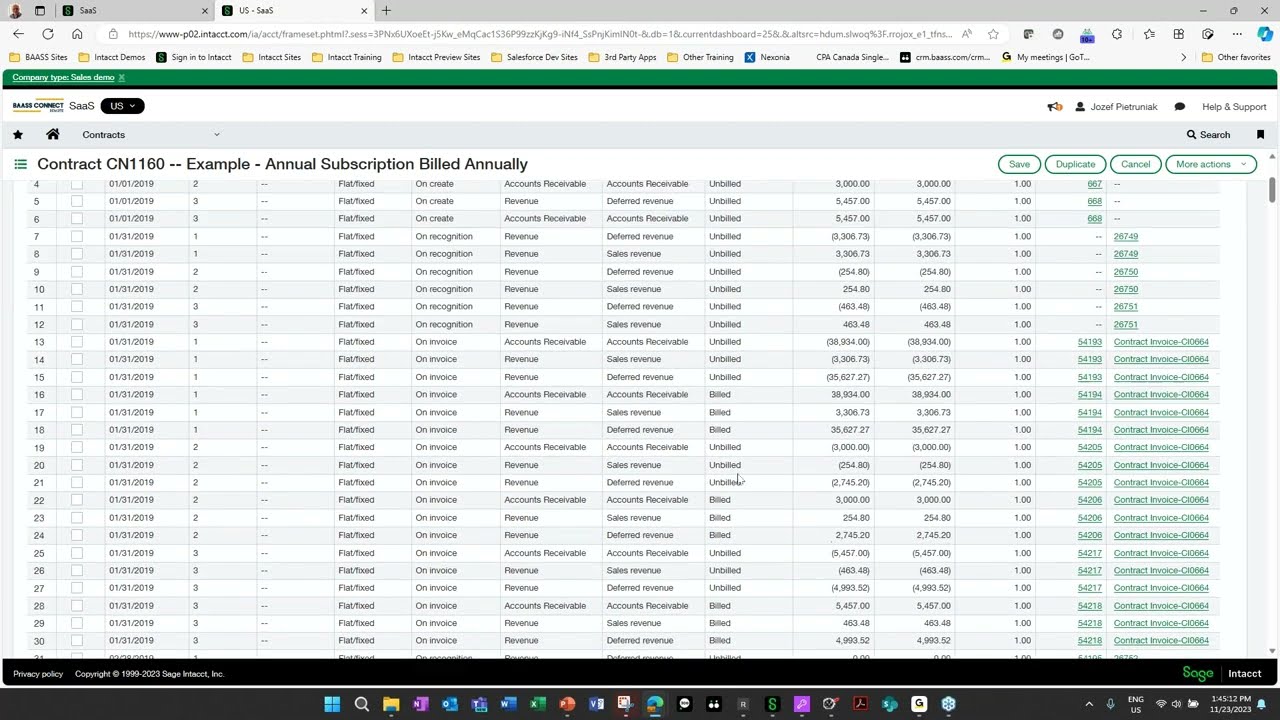 Sage Intacct для SaaS