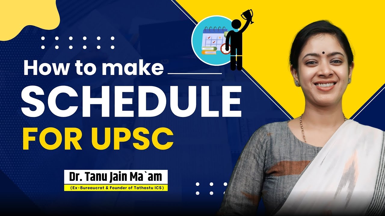 UPSC Preparation II Timetable Guidance II Tips by Dr. Tanu Jain