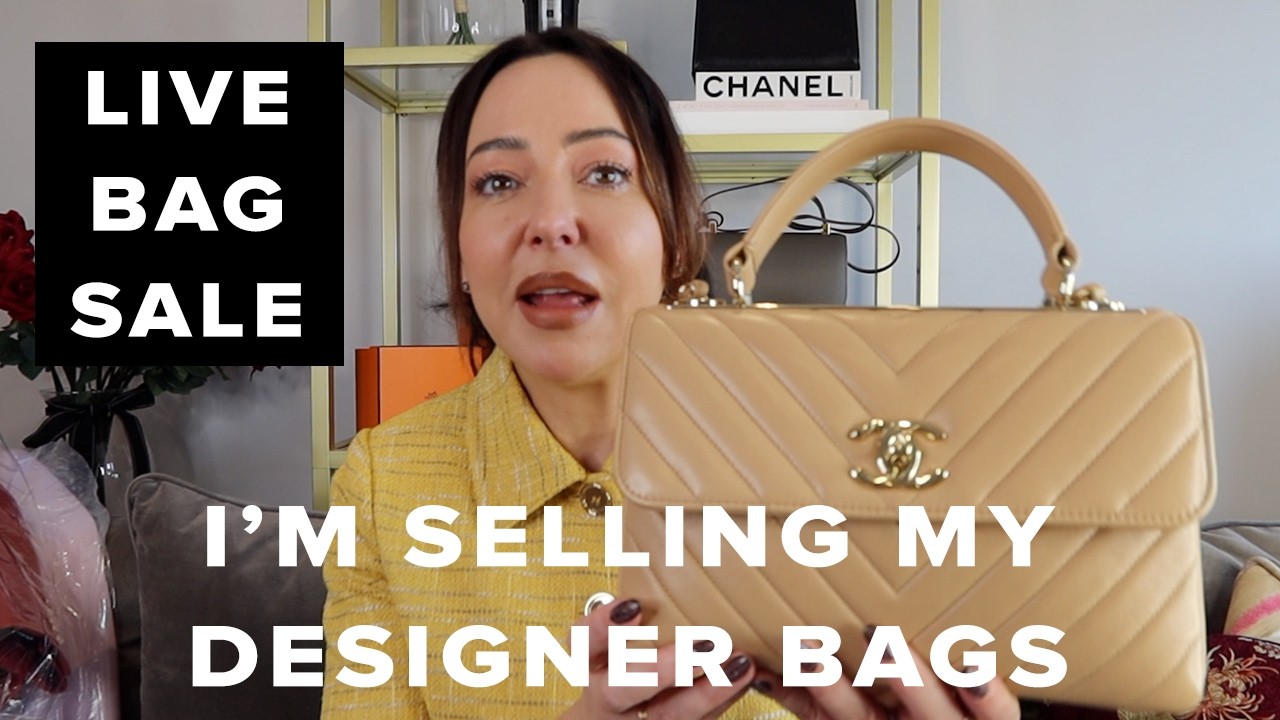 I'M SELLING MY DESIGNER BAGS: Live Bag Sale - BE QUICK