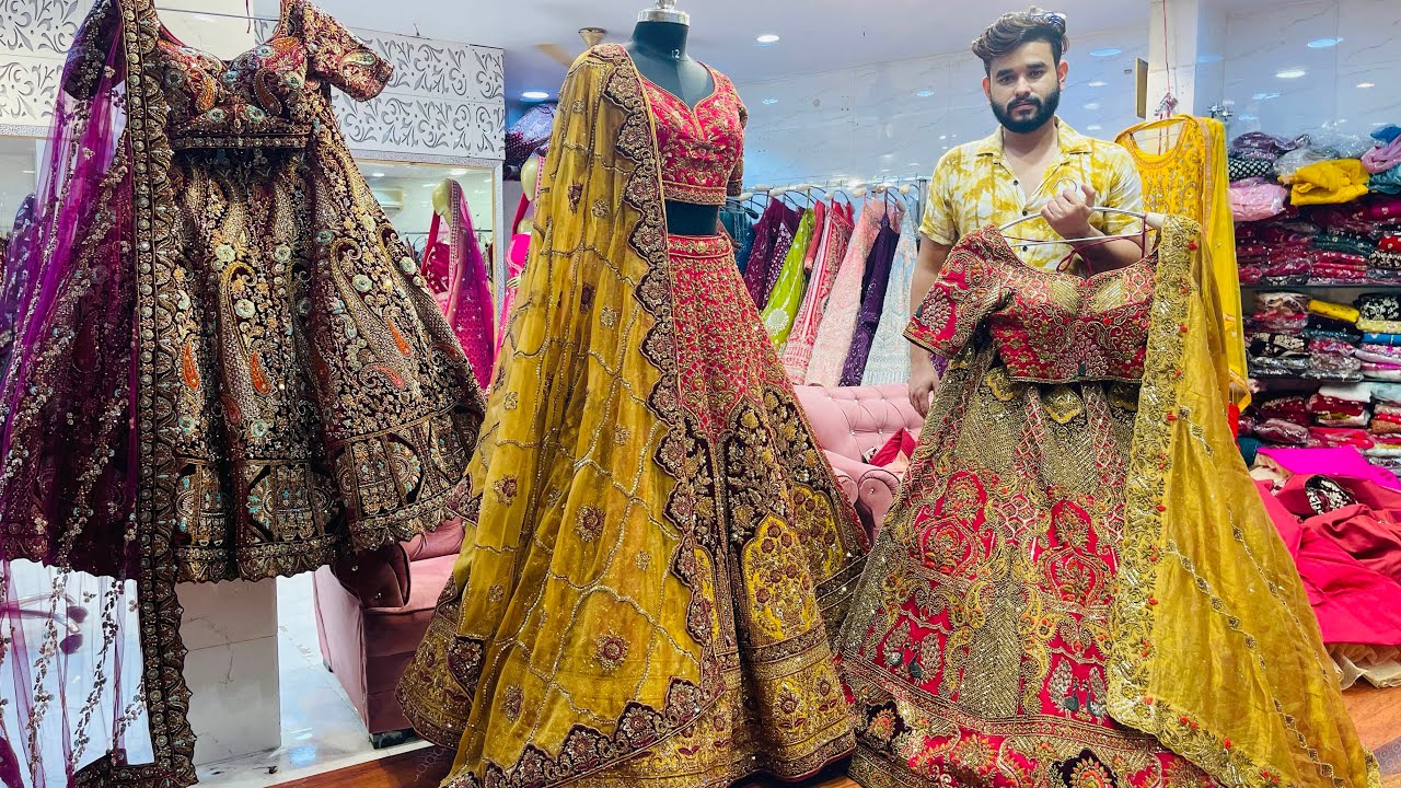 New Marwar Lehenga’s collection in Chandni chowk | Dusty Matching off-beat’s shades
