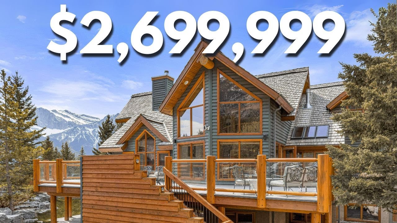Explore this $2,699,999 million dollar EXECUTIVE home located in the Rocky Mountains | Canmore