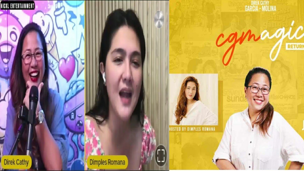 DIREK CATHY MY LOVETEAM NA KUKUNIN PARA SA GAGAWIN NYANG MOVIE LIVE ON KUMU WITH DIMPLES ROMANA